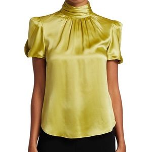 Cinq a Sept Justine 100% Silk Blouse